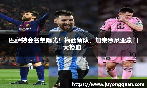 巴萨转会名单曝光！梅西留队，加泰罗尼亚豪门大换血！
