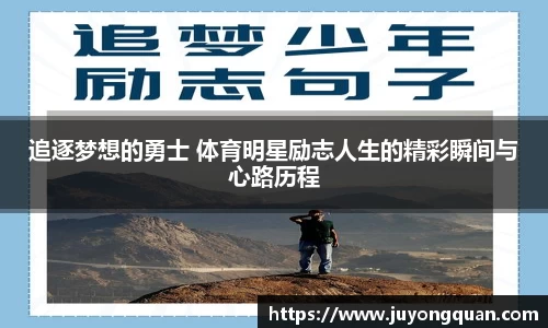 追逐梦想的勇士 体育明星励志人生的精彩瞬间与心路历程